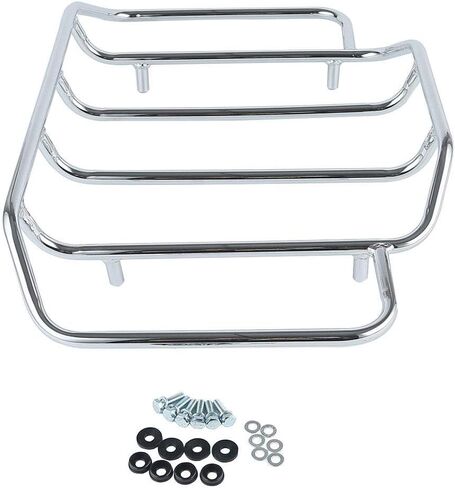TCMT Luggage Rack Rail Tour Pack Carrier Trunk Top Fits for Harley Touring CVO Road King Street Glide Electra Glide Road Glide 1984-2025 Ultra Limited 2014-2024 Tri Glide 2009-2022 in Saudi Arabia