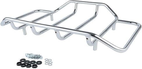 TCMT Luggage Rack Rail Tour Pack Carrier Trunk Top Fits for Harley Touring CVO Road King Street Glide Electra Glide Road Glide 1984-2025 Ultra Limited 2014-2024 Tri Glide 2009-2022 in Saudi Arabia