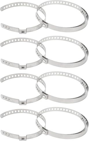 CV Boot Clamp Kit 24PCS الفولاذ المقاوم للصدأ الفولاذ المقاوم للصدأ الشريطية القابلة للتعديل محور محور محور المشبكات لسيارات ATV UTV in Saudi Arabia