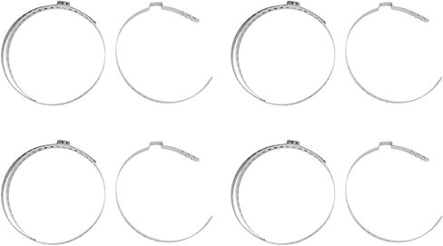 CV Boot Clamp Kit 24PCS الفولاذ المقاوم للصدأ الفولاذ المقاوم للصدأ الشريطية القابلة للتعديل محور محور محور المشبكات لسيارات ATV UTV in Saudi Arabia