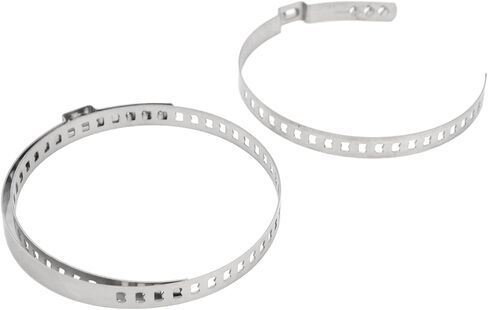 CV Boot Clamp Kit 24PCS الفولاذ المقاوم للصدأ الفولاذ المقاوم للصدأ الشريطية القابلة للتعديل محور محور محور المشبكات لسيارات ATV UTV in Saudi Arabia