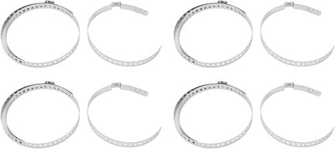 CV Boot Clamp Kit 24PCS الفولاذ المقاوم للصدأ الفولاذ المقاوم للصدأ الشريطية القابلة للتعديل محور محور محور المشبكات لسيارات ATV UTV in Saudi Arabia