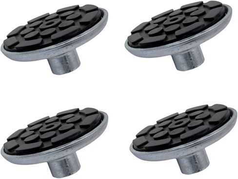 4 Car Lift Rubber Tray Heightening Feet Plus High Leg Pads Shaft Diameter 35mm in Saudi Arabia