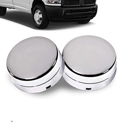 VRracing 2PCS Wheel Center Caps Compatible with 2003-2017 Dodge Ram 3500 1-Ton Dually Wheel Chrome Center Hub Caps Pair in Saudi Arabia
