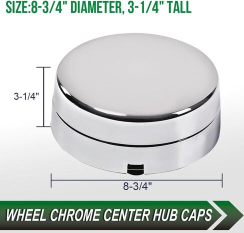 VRracing 2PCS Wheel Center Caps Compatible with 2003-2017 Dodge Ram 3500 1-Ton Dually Wheel Chrome Center Hub Caps Pair in Saudi Arabia