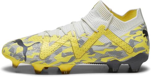 PUMA MENS FUTURE FISTIMATE FIRMENT GOUNDARTEIL GROUN SACCER SLEATS المرابط ، أرضية ثابتة - أصفر in Saudi Arabia