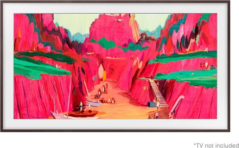 Samsung 65 "الإطار القابل للتخصيص (نموذج 2025) ، تركيب مغناطيسي وسريع وسهل ، VG-SCFF65TKBZA ، خشب الساج الحديث in Saudi Arabia