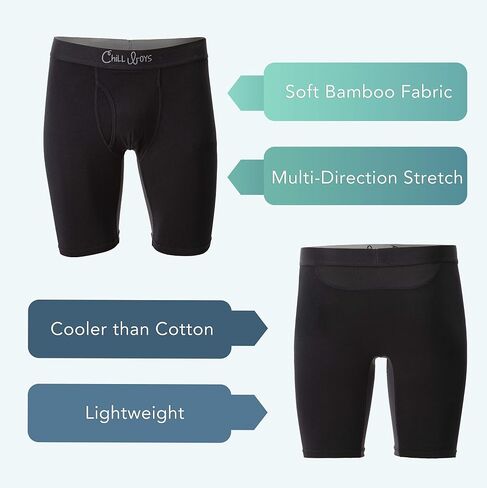 البرد الأولاد Viscose من ملخصات Bamboo Boxer - الملابس الداخلية للرجال الناعمة. ملاكمين مريحون رائعون - 3 عبوات in Kuwait