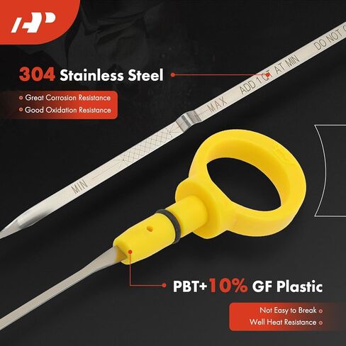 A-Premium 3.5L 6 Cyl Engine Oil Dipstick Compatible with Dodge Charger 2006-2010, Challenger 2009-2010, Magnum 2005-2008 & Chrysler 300 2005-2010, RWD Only, Engine Oil Measuring Rod Dip Stick in Saudi Arabia
