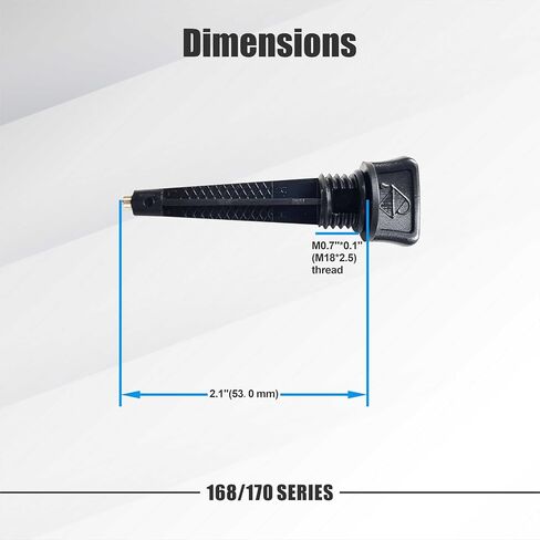 DISCTICK للزيوت المغناطيسية للمولدات (Universal M18*2.5) -تنظيف/جمع حلاقة وودائع للمعادن -تصميم اللمس -مع Westinghouse/Wen/Champion in Kuwait