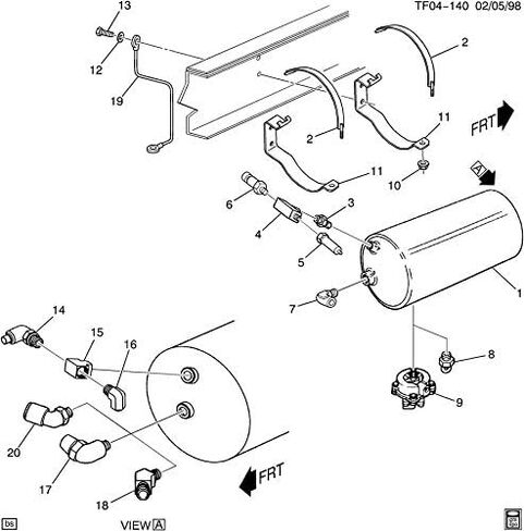 GM 25793291 Switch, Low Air Pressure in Saudi Arabia