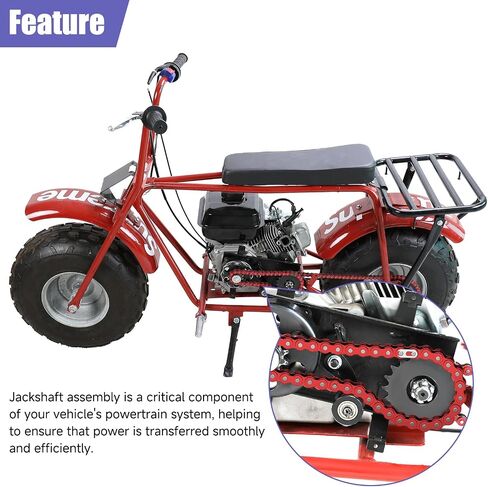 60T Substrocket 420 Chain Mini Bike Rike Assembly مجموعة استبدال CT200U BT200X in Saudi Arabia