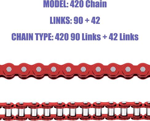60T Substrocket 420 Chain Mini Bike Rike Assembly مجموعة استبدال CT200U BT200X in Saudi Arabia