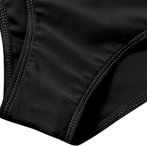 Women's Two Piece Set Swimsuits Could Shoulder Tube Tops with Bikini Shorts Bathing Suits Solid Swimwear Beachwear in Kuwait