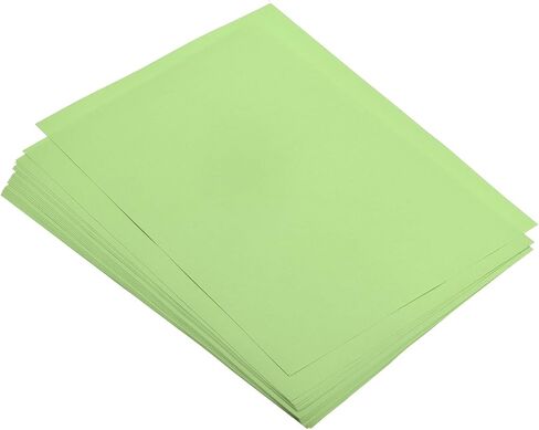 MECCANIXITY 50 Sheets Colored Copy Paper 8 1/2 Inch Printer Paper 22lb/80gsm Emerald Green for Office Printing, Document Copying, Invitations, Forms, Art Projects in Saudi Arabia