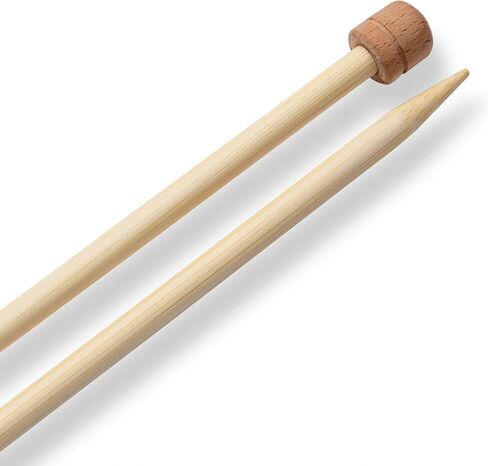 Prym 13" Single Point Bamboo, 2.5mm Knitting Needles, Natural 2 Count in Saudi Arabia