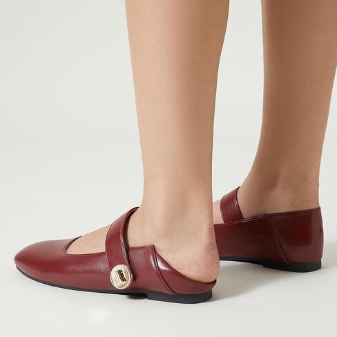 Trary Flats for Women Mary Jane Shoes Shole Shoes for Women Recied Business Office مع Velcro in Kuwait
