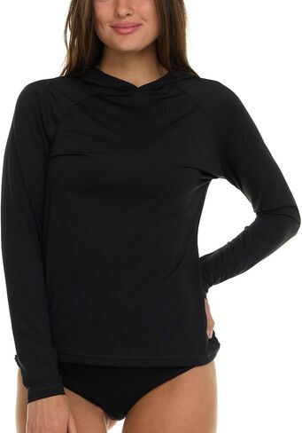 Champion Rash Guard for Women with Hood, Long Sleeve Hoodie Swim Shirts for Women, Quick Dry UPF 50+ SPF Sun & UV Protection in Saudi Arabia