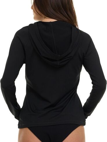 Champion Rash Guard for Women with Hood, Long Sleeve Hoodie Swim Shirts for Women, Quick Dry UPF 50+ SPF Sun & UV Protection in Saudi Arabia