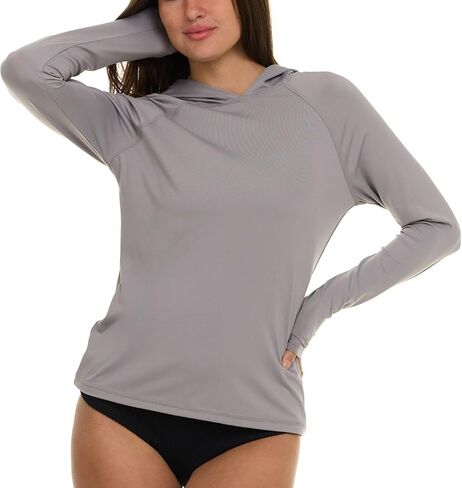 حارس بطل الطفح الجلدي للنساء المصابات بالغطاء ، وقمصان السباحة ذات الأكمام الطويلة للنساء ، وتجفيف سريع 50+ SPF Sun & UV حماية in Kuwait