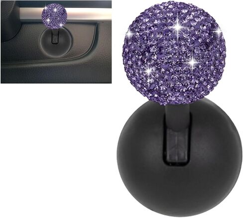 غطاء زر بدء تشغيل السيارة ، أغطية عصا التحكم في المحرك ، محرك إيقاف Rhinestone ، وضغط على زر واحد لبدء غطاء الروك ، وملحقات الديكور الداخلية للسيارات ، وأجهزة الكمبيوتر ، والمزيد (أبيض) in Kuwait