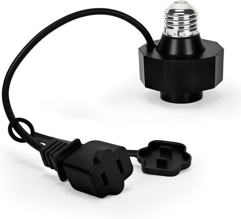 محول شاحن الكاميرا في الهواء الطلق مقبس الإضاءة محول USB مقبس الإضاءة الذكي مقبس المصباح محول USB، منافذ USB مقبس الضوء 5 فولت = 1.5 أمبير (غير متضمنة المصابيح الذكية) (قطعتين) in Kuwait