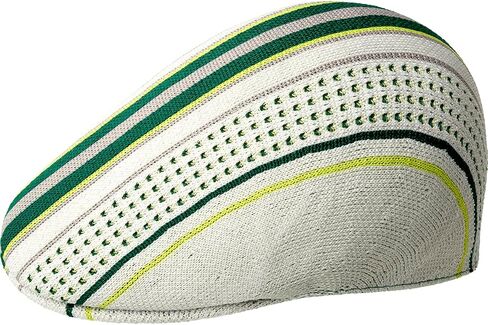 Kangol Clubhouse Stripe 507 Hat - Tan/Sage Green/S Ivy Caps & Flat Caps in Saudi Arabia