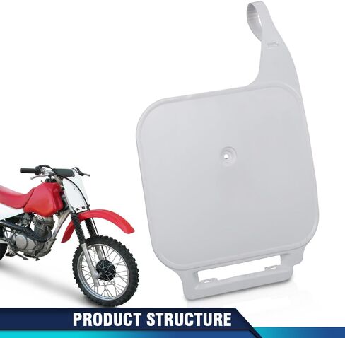 PIT66 لوحة الرقم الأمامي متوافق مع Honda XR70R 1997-2000/FIT Honda XR80R XR100R 1987-2000 Fairings 61136-GN1-000ZE in Kuwait