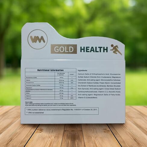Calcitrin Gold Dietary Supplement - Mobility & Bone Strength Support, Joint Strength Supplement, Suitable for Men, Elderly and Women, 60 Tablets (1pc) in Saudi Arabia