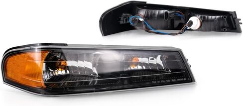 لعام 2004-2012 CHEVY COLORADA PARK PARK/Signal Lights Park و Signal Signal/Marcer/Marker Combo GM2520189 GM2521189 - يحل محل 25942427 25942428 in Saudi Arabia
