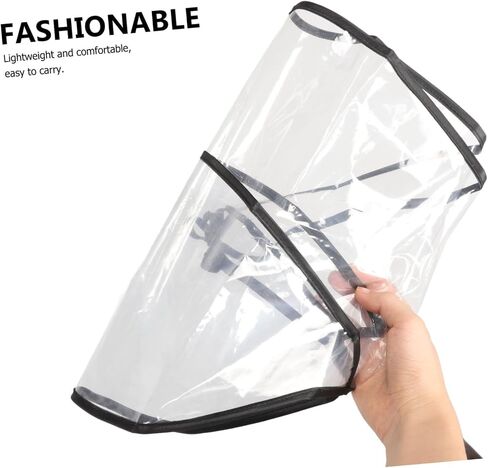 5pcs Rain Bonnets for Men and Women Lightweight Outdoor Rain Hats Design to Protect Hairstyles for Hiking and Camping Transparent in Saudi Arabia