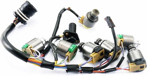 ZF5HP19 5HP19 01V مجموعة صمامات الملف اللولبي مع تسخير الأسلاك ZF1068298035 متوافق مع S4 S6 RS6 A8 متوافقة مع BMW 5 Series Z4 in Kuwait