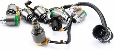 ZF5HP19 5HP19 01V مجموعة صمامات الملف اللولبي مع تسخير الأسلاك ZF1068298035 متوافق مع S4 S6 RS6 A8 متوافقة مع BMW 5 Series Z4 in Kuwait