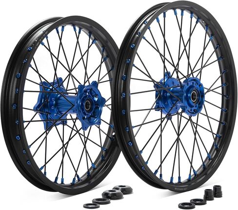 TOFR 21 "/19" CNC Wheels Rims Hubs المحددة لـ Yamaha YZ250F YZ450F YZ 250 450 F 2009-2013 in Saudi Arabia