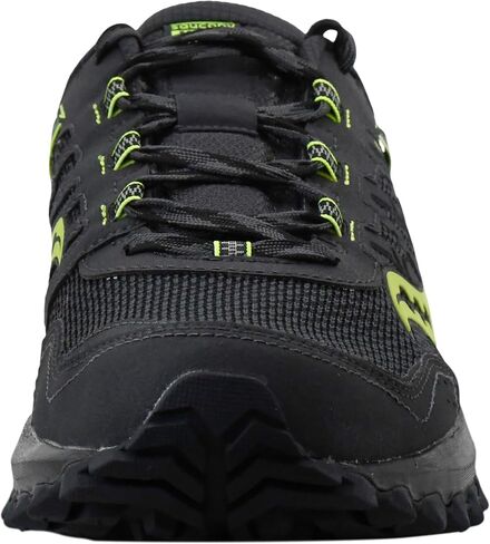 حذاء الجري Versafoam Excursion TR13 للرجال من Saucony أسود/برتقالي - 9 M US in Saudi Arabia
