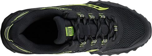 حذاء الجري Versafoam Excursion TR13 للرجال من Saucony أسود/برتقالي - 9 M US in Saudi Arabia