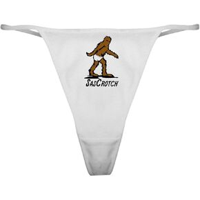 Cafepress Sascrotch Classic Thong Instrity ، سراويل داخلية للسيدات in Kuwait