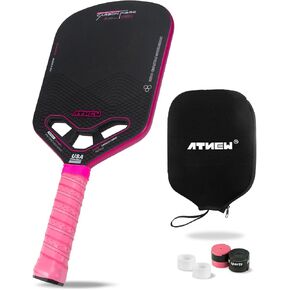 Edgeless Pickleball Paddle,T700 Carbon Fiber Pickleball Paddle 3K Surface with Blingbling Dragon Pattern, Ideal Choice for Pickleball Enthusiasts in Saudi Arabia