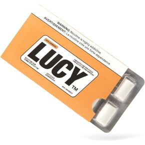Lucy ™ Nicotine Gum 4mg ، 100 Count ، Espresso - Health Canada Health Product NPN 80108821 - NRT Stop Aid Aid ، تقليل أعراض الانسحاب والرغبة الشديدة in Kuwait