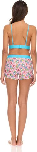 The Smurfs Women’s Sports Bra & Boxer Briefs Underwear Set - Triangle Bra with Adjustable Straps & Removable Pads in Kuwait