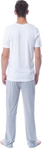 DC Comics Mens' Superman Silo Truth Justice Sleep Pajama Set Shirt Pant in Saudi Arabia