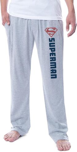 DC Comics Mens' Superman Silo Truth Justice Sleep Pajama Set Shirt Pant in Saudi Arabia