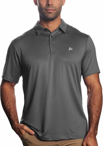 Arctic Cool Men’s Polo Instant Cooling Moisture Wicking Performance UPF 50+ Short Sleeve Polo in Kuwait
