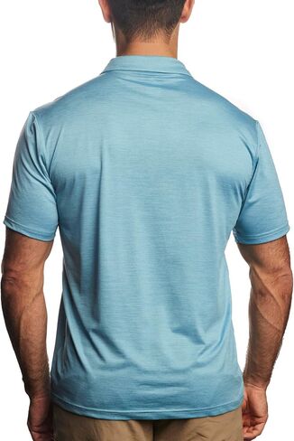 Arctic Cool Men’s Polo Instant Cooling Moisture Wicking Performance UPF 50+ Short Sleeve Polo in Kuwait