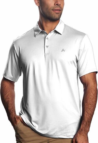 Arctic Cool Men’s Polo Instant Cooling Moisture Wicking Performance UPF 50+ Short Sleeve Polo in Kuwait