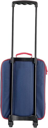 Lillian Vernon Personalized Rolling Luggage for Kids, 5-Pocket Blue Camo Suitcase Set With Clip-On Pouch, Customizable Boys Travel Carrier on Wheels, 5W x 12" L x 20"H in Kuwait