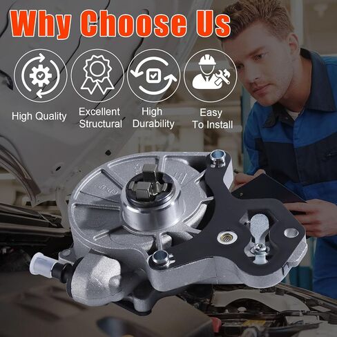 12686657 Brake Vacuum Pump(2.0L/2.5L), ‎For Chevy Blazer 2019-2021, For Malibu 2013-2022, For GMC Acadia 2017-2021, For Cadillac CTS CT6 ATS, For Buick Envision 2016-2020, OE: 12658172 12654111 in Saudi Arabia