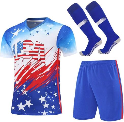 Children's soccer jersey youth sports uniform kids training uniform for boy and girl in Saudi Arabia
