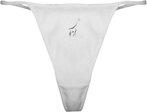 CafePress The Giraffe Classic Thong Underwear, Womens Panties in Saudi Arabia