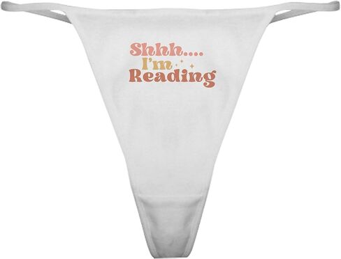 cafepress shhh أنا أقرأ الملابس الداخلية ، سراويل داخلية للسيدات in Saudi Arabia